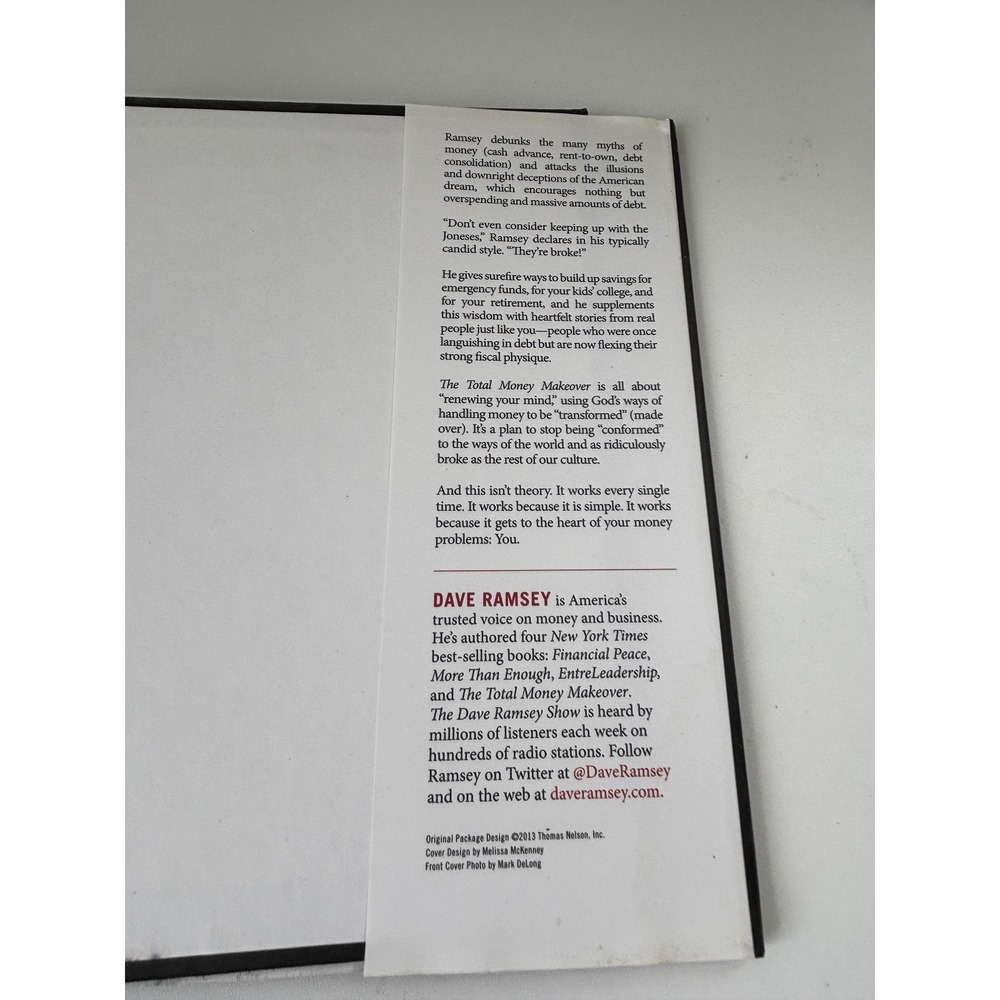 The Total Money Makeover Classic Edition Dave Ramsey Hardcover Finance Book - Picture 4 of 5